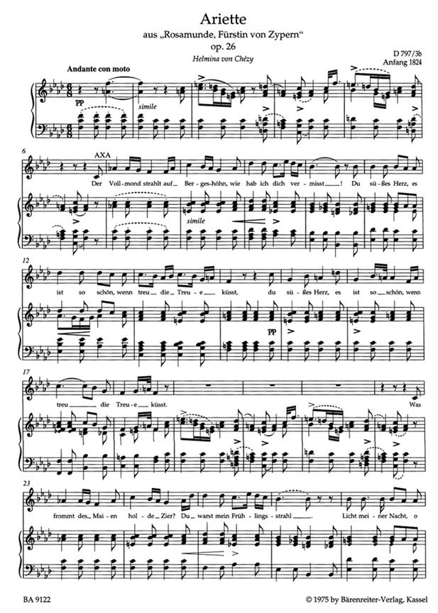 Lieder, Volume 2